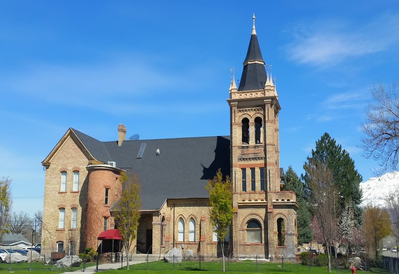 Historical Building Provo By Cowboys Landscaping
