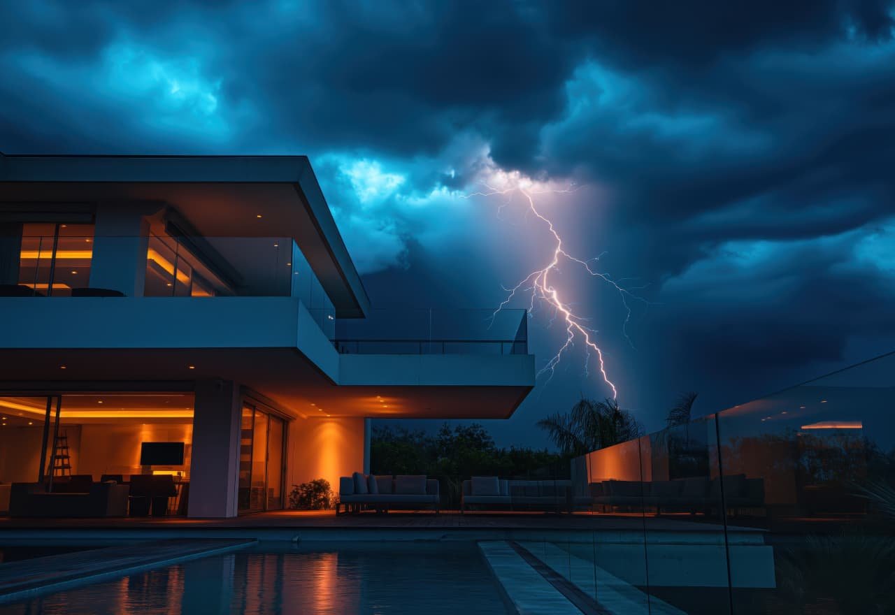Thumbnail Picture of Essential Tips for Summer Storm Safety Around Your Home by Cowboys Landscaping