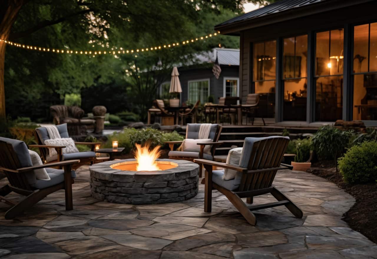 Thumbnail Picture of Fire Pit Ideas & Trends Create the Perfect Outdoor Ambiance by Cowboys Landscaping